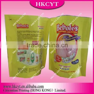 Zipper Top Sealing & Handle Custom Food Packaging Pouch thumbnail-5