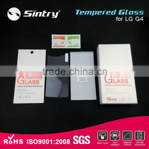 2016 Top Selling Printed Screen Protector 5.5' g4 9H Hardness Screen Protector for LG G4 Tempered Glass thumbnail-1