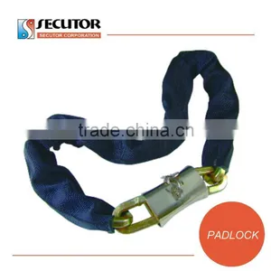 Anti Drill Bike Chain Steel Padlock Lock thumbnail-6