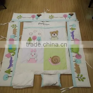 Cartoon Mobiles Baby Crib Bedding Set thumbnail-2