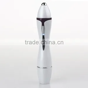 2015 Hot Sale Mini Electric Eye Care Massager Dark Circle Removal Tool Pink and White Color Eye Care Massager thumbnail-5