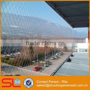 Flexible Stainless Steel Wire Rope Cable Fence Mesh thumbnail-5