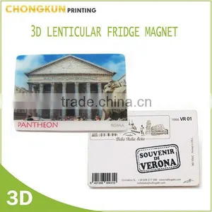 Cheap Photo Fridge Magnets, Custom Lenticular Fridge Magnet thumbnail-5
