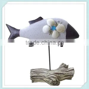 Colorful Fish Decorative Resin Fish Statue Crafts thumbnail-3