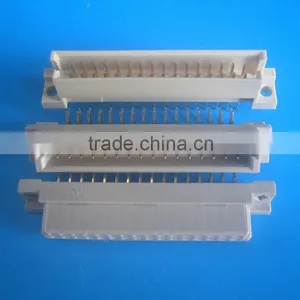 2 Rows 16 Pin B Type Eurocard Connector Right Angle Male DIN 41612 Connector thumbnail-1
