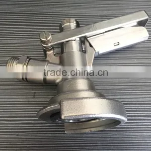 304 Stainless Steel A-type Beer Keg Coupler Beer Dispenser Stainless Beer Keg Part thumbnail-1