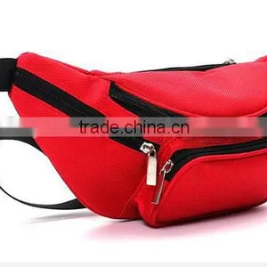 Fashion Fanny Pack Waterproof Nylon Sport Waist Bag With Adjustable Strap and Bottle Holder thumbnail-2