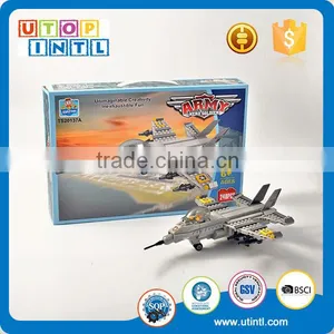 Hot Selling New Toys For Kids Educational Baby Baby DIY Building Block Army Jeep Classic Game thumbnail-5