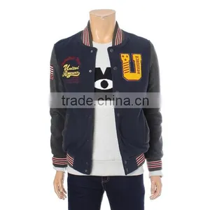 Cotton Latest Bomber Varsity Jacket,cotton Letterman Varsity Jacket,cotton Custom Letterman Varsity Jacket thumbnail-1
