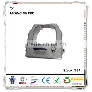 Black Printer Ribbon Cartridges for Use in Amano AS1000 thumbnail-1