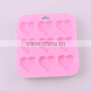 Colorful Heart Shape Plastic Painting Artist Palette thumbnail-2