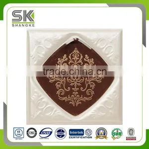China Factory High Quality Carved 3D Leather Leather Wall Tiles thumbnail-1