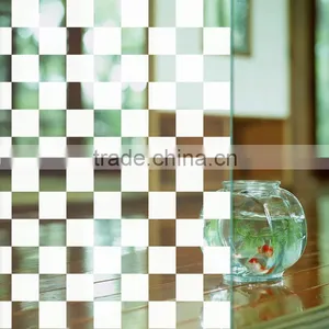 Square Design Window Decorative Self Adhesive Glass Decorative Window Film thumbnail-1