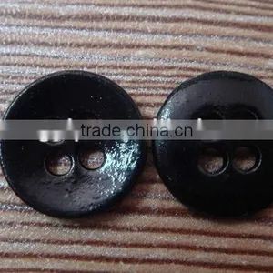11.5mm Lead Free Metal Black 4 Holes Sewing Button thumbnail-1