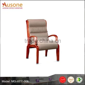 Factory for Luxury Classic Wooden Conference Chair For Meeting Room thumbnail-1
