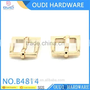 SGS Zinc Alloy Light Gold Shoe Buckles Shoe Decoration Accessories Metal Shoe Buckle Parts Quality Choice thumbnail-1