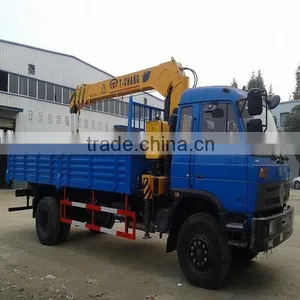 Factory Hot Price Sale 4ton Small Manual Hydraulic Swivel Boom Pickup Lifting Boom Crane With Truck Mounted Crane SQ4SA3/ISO9001 thumbnail-2