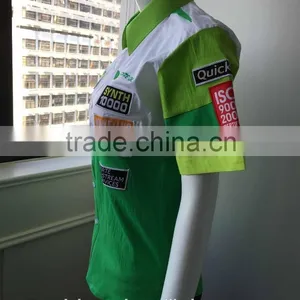 Custom Sublimated Race Shirt Team Player Polo Shirts Digital Printing Wholesale Plus Size Quality Choice thumbnail-2