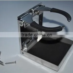 RV Folding Stanless Steel Cup Holder thumbnail-3