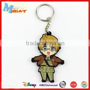 Multiple Color Mini Boy Figure Pvc Keychain thumbnail-1