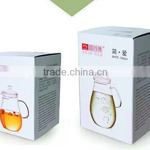 Top Quality Pyrex Glass Teapot Heat Resistant Glass Teaware Environmental Glass Teapot 1800ml With Handle Infuser Glass Tea Set thumbnail-4