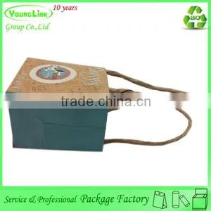 Custom Printing Mini Cute Kraft Paper Bag With Paper String thumbnail-4