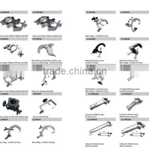 CLP3222 on Sale Aluminum Lighting Truss Clamp ,Swivel Coupler 100kg for D32mm TUBE.W30 thumbnail-2