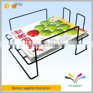 Office Desk Made in China Counter File Wire Hanging Metal Magazine Rack thumbnail-1