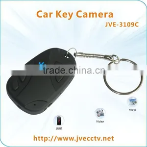 JVE-3109C 2014 Newest Smallest Hidden Car Key Camera for Taking Evidence, Investigation, Video Entertainment, Key Chain Ect thumbnail-1