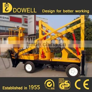 6m to 17m Battery Mobile Articulated Boom Lift for Sale thumbnail-3