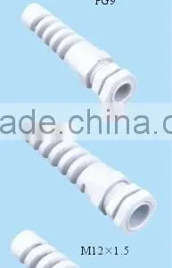 CNGAD Grey Bend-proof Plastic Cable Glands ( Pg/m-length Size Cable Glands,plastic Cable Gland )(PG/M-length) thumbnail-1