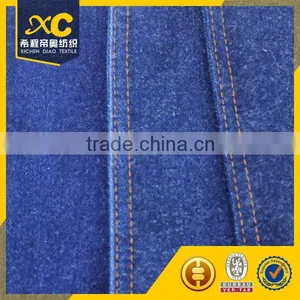 Indigo Cotton Polyester Denim Fabric With Jacquard Pattern thumbnail-5