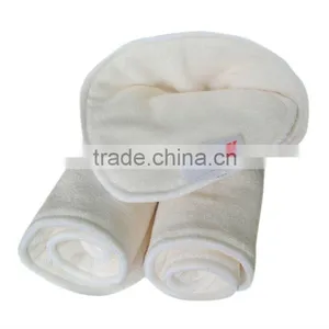 Baby 4 Layer Bamboo & Microfiber Bamboo Diaper Insert thumbnail-1