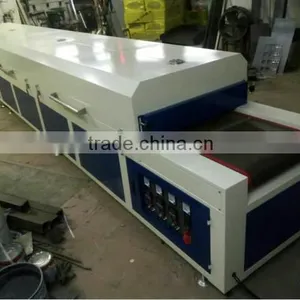 2016 the Newest IR Drying Tunnel IR Hot Oven Machine IR Conveyor thumbnail-1