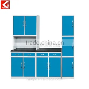 2016 Modern Design Modular Kitchen Corner Wall Cabinets With Glass Doors in Dubai thumbnail-3