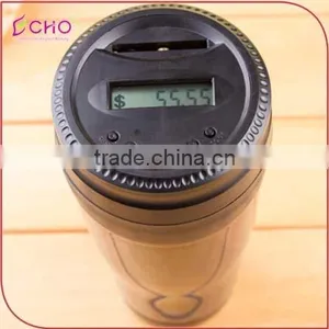 CHINA Custom Plastic Coin Football Money Bank,OEM Kis Factory Make Plastic Electronic and Digital Football Shape Money Banks thumbnail-4