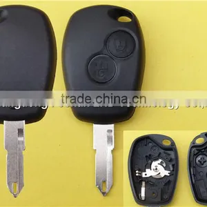 2 Button Key Case Replacement 206 Blade for Renault Megane Car Remote Key Blank Fob no Logo thumbnail-1