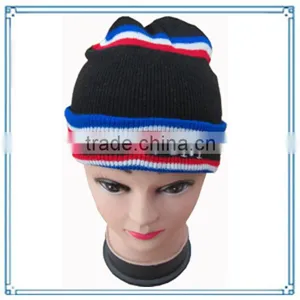 High Quality 100% Acrylic Knitting Patterns Hats thumbnail-4