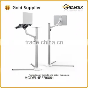 Dual Monitor Desk Mount Acrylic Computer Monitor Display Stand thumbnail-2