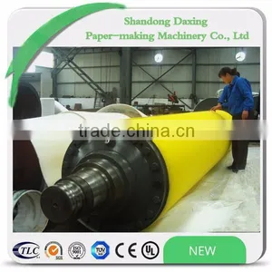 Paper Making Machine Press Part Used Heavy--duty Polyurethane Roll for Paper Mill thumbnail-1
