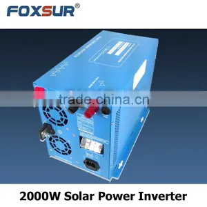 2000W Home Use Pure Sine Wave Solar Inverter With PWM Solar Controller Digital Display 48V dc to 110V AC Superior Quality thumbnail-1