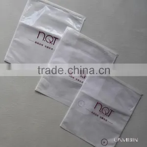 White Nylon Fabric Packaging Bag for Girls Classic Garments thumbnail-1