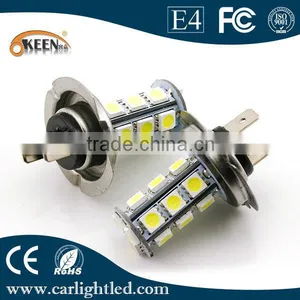 Fog Light Lamp H7 LED Auto Lighting 5050 LED 18 SMD 12V Foglamp Lights Bulbs thumbnail-2