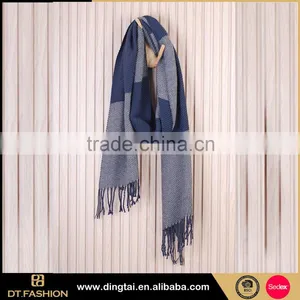 2016 Warm Scarves Mixed Color Knitted Scarf thumbnail-2