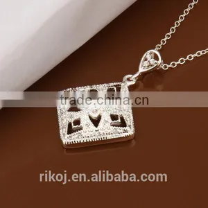 Symbol of Freedom 925 Sterling Silver India Style Bohemia Necklace thumbnail-1