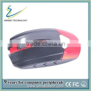 4 Buttons Computer Mouse Optical Wireless Gaming Mouse thumbnail-1