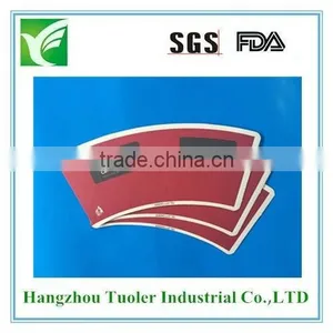Single Side PE Coated Silicon Paper Cup Fan for Cup thumbnail-5
