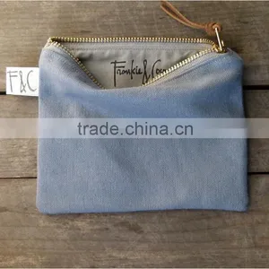 Custom High Quality Canvas Zipper Pouch Wholesale thumbnail-2