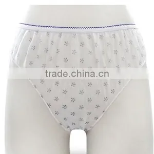 Ladies Cute Printing Underwear Panties Spa Disposable Underwear Quality Choice thumbnail-4