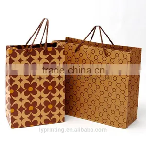 Cheap Shopping Paper Bag Kraft Paper Bag Custom Gift Paper Bag Printing thumbnail-5